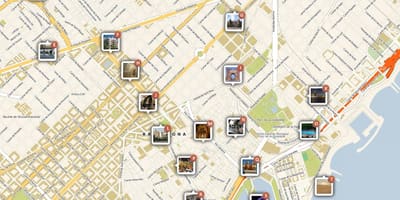 Carte des musées de barcelone