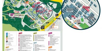 Carte du campus uab